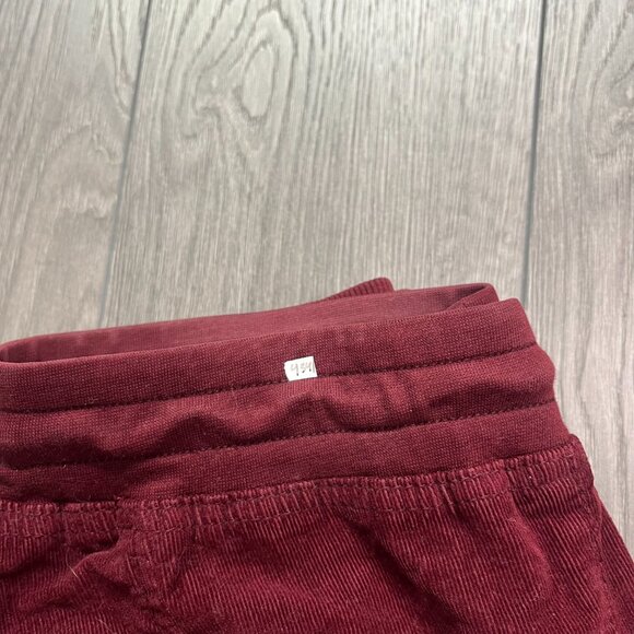 Anthropology Corduroy Joggers Burgundy Red Small 30 x 26 - Picture 10 of 10